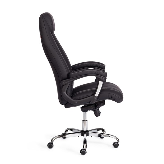 Кресло компьютерное BOSS Lux, кож/зам, черный, арт.21151 в Рязани - изображение 2