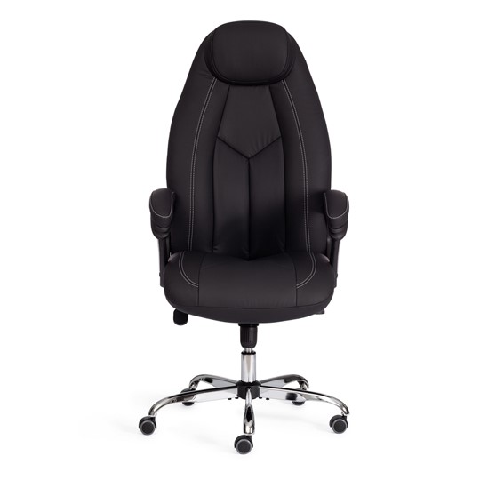 Кресло компьютерное BOSS Lux, кож/зам, черный, арт.21151 в Рязани - изображение 5