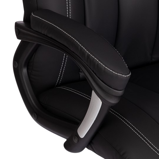Кресло компьютерное BOSS Lux, кож/зам, черный, арт.21151 в Рязани - изображение 7
