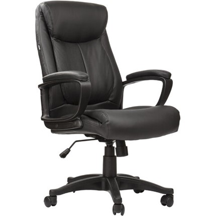 Офисное кресло BRABIX "Enter EX-511", экокожа, черное, 530859 в Рязани - изображение