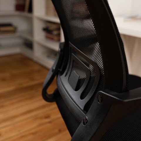 Компьютерное кресло Brabix Fly MG-396 (с подлокотниками, сетка, черное) 532083 в Рязани - изображение 15