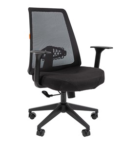 Компьютерное кресло CHAIRMAN 535 LT Сетчатый акрил черный / Полиэстер черный в Рязани