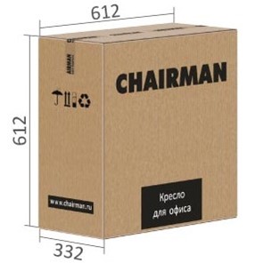 Офисное кресло CHAIRMAN 661 Ткань стандарт 15-21 черная в Рязани - предосмотр 5