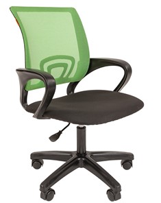 Офисное кресло CHAIRMAN 696 black LT, зеленое в Рязани
