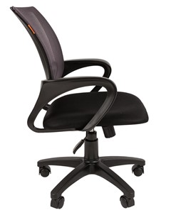 Офисное кресло CHAIRMAN 696 black Сетчатый акрил DW63 темно-серый в Рязани - предосмотр 4