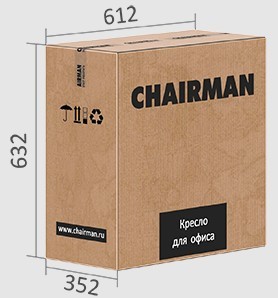 Кресло CHAIRMAN 698 black TW, ткань, цвет серый в Рязани - изображение 3