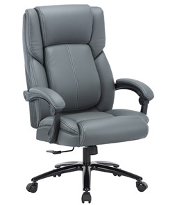 Офисное кресло CHAIRMAN CH415 эко кожа серая в Рязани - предосмотр