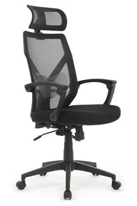 Кресло компьютерное Design OLIVER W-203 AC, Черный в Рязани