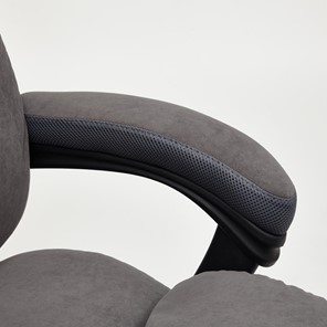 Кресло офисное DUKE флок/ткань, серый/серый, 29/TW-12 арт.14039 в Рязани - предосмотр 13