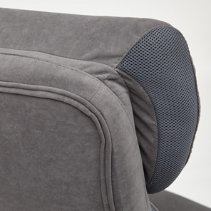 Кресло офисное DUKE флок/ткань, серый/серый, 29/TW-12 арт.14039 в Рязани - предосмотр 16