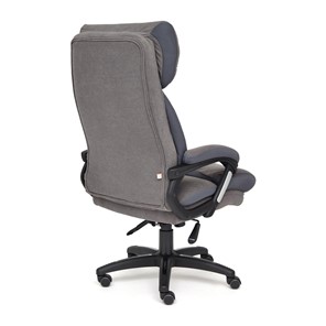 Кресло офисное DUKE флок/ткань, серый/серый, 29/TW-12 арт.14039 в Рязани - предосмотр 3
