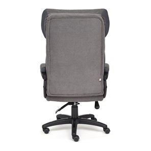 Кресло офисное DUKE флок/ткань, серый/серый, 29/TW-12 арт.14039 в Рязани - предосмотр 4