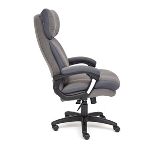 Кресло офисное DUKE флок/ткань, серый/серый, 29/TW-12 арт.14039 в Рязани - предосмотр 6