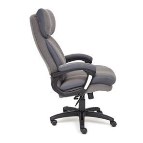 Кресло офисное DUKE флок/ткань, серый/серый, 29/TW-12 арт.14039 в Рязани - предосмотр 7