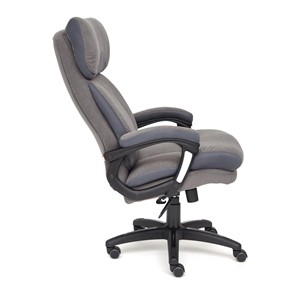 Кресло офисное DUKE флок/ткань, серый/серый, 29/TW-12 арт.14039 в Рязани - предосмотр 8