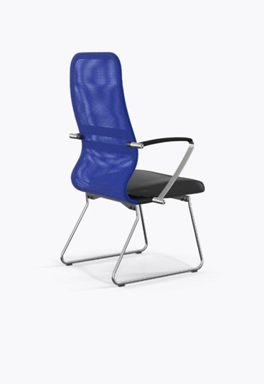 Офисное кресло Ergolife Sit 8 B2-9K - X1+Extra (Синий-Черный) в Рязани - изображение 1