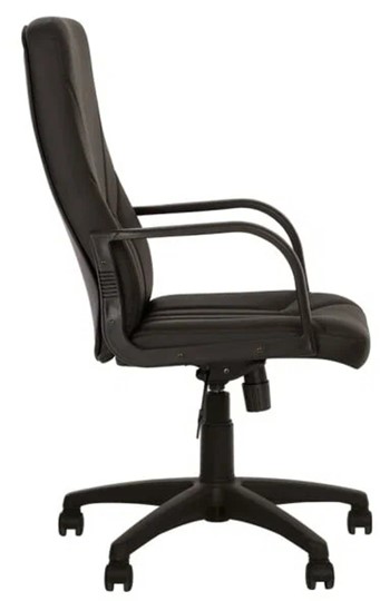 Кресло офисное MANAGER (PL64) экокожа ECO-30, черная в Рязани - изображение 2