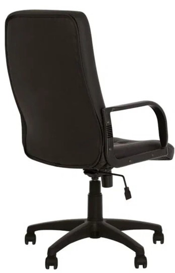 Кресло офисное MANAGER (PL64) экокожа ECO-30, черная в Рязани - изображение 3