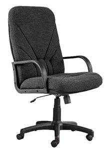 Компьютерное кресло MANAGER (PL64) ткань CAGLIARI C-38 серый в Рязани