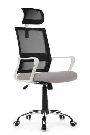 Кресло компьютерное RCH 1029HW, серый/черный в Рязани - изображение