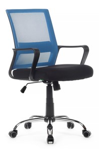 Кресло компьютерное RCH 1029MB, черный/синий в Рязани
