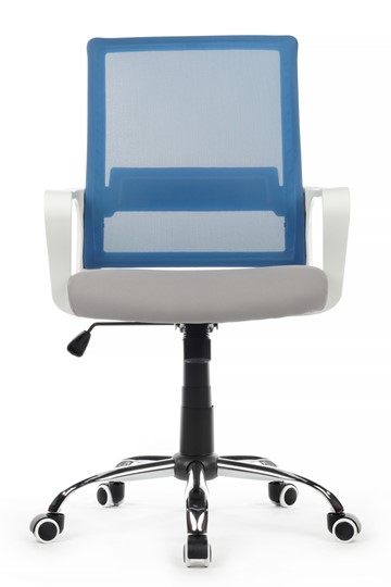 Кресло компьютерное RCH 1029MW, серый/синий в Рязани - изображение 1