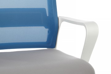 Кресло компьютерное RCH 1029MW, серый/синий в Рязани - предосмотр 5