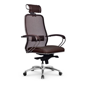 Офисное кресло Samurai SL-2.04 MPES Темно-коричневый в Рязани