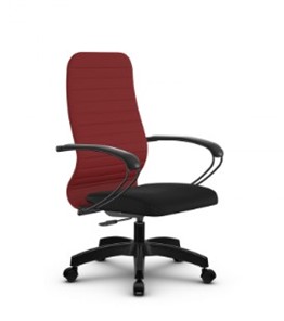 Офисное кресло SU-CK130-10P PL красный/черный в Рязани