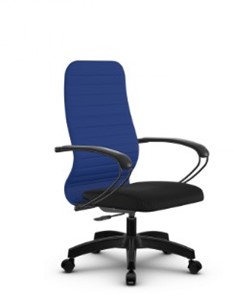 Офисное кресло SU-CK130-10P PL синий/черный в Рязани