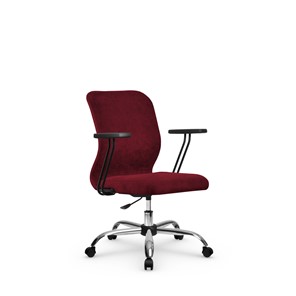 Компьютерное кресло SU-Mr-4/подл.109/осн.006 красный в Рязани