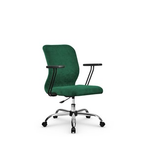 Кресло офисное SU-Mr-4/подл.109/осн.006 зеленый в Рязани
