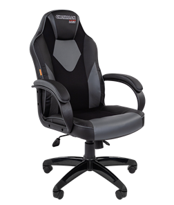 Офисное кресло CHAIRMAN GAME 17, цвет черный / серый в Рязани
