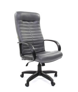 Компьютерное кресло CHAIRMAN 480 LT, экокожа, цвет серый в Рязани