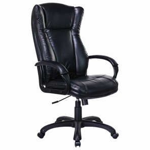 Кресло офисное Brabix Premium Boss EX-591 (экокожа, черное) 532099 в Рязани
