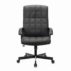 Кресло офисное Brabix Quadro EX-524 (экокожа, черное) 532104 в Рязани