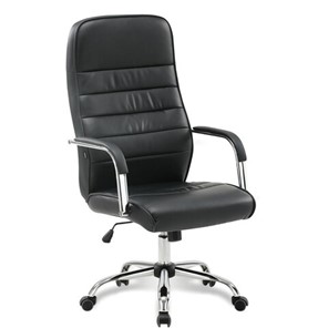 Офисное кресло Brabix Stark EX-547 (экокожа, хром, черное) 531948 в Рязани