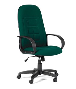 Кресло CHAIRMAN 727 ткань ст., цвет зеленый в Рязани - предосмотр