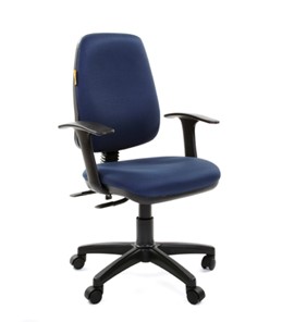 Кресло офисное CHAIRMAN 661 Ткань стандарт 15-03 синяя в Рязани - предосмотр