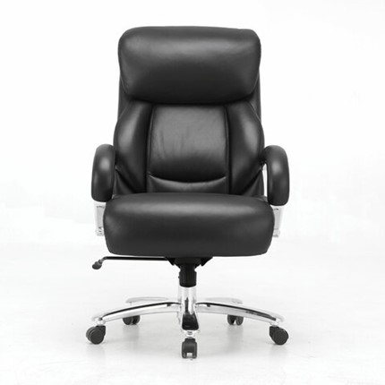 Кресло Brabix Premium Pride HD-100 (натуральная кожа, черное) 531940 в Рязани - изображение