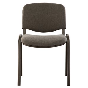 Офисный стул Brabix Iso CF-005 (черный каркас, ткань серая) 531972 в Рязани - предосмотр