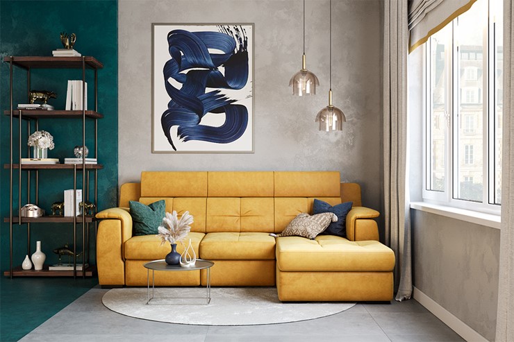 Угловой диван Бруклин с оттоманкой в Рязани - изображение 7