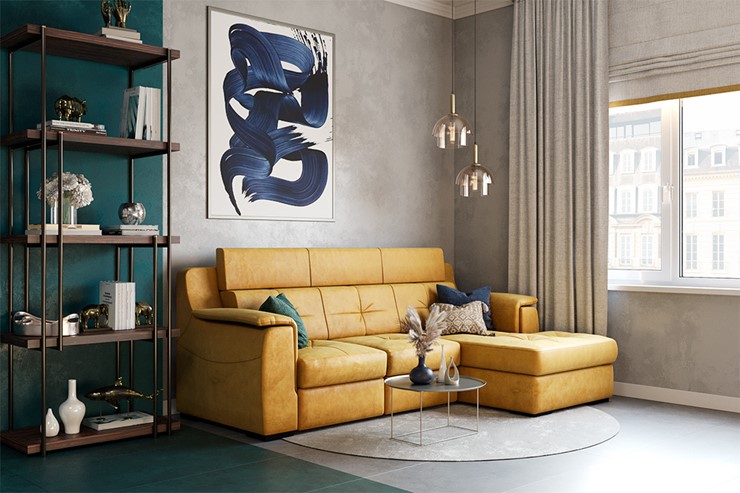 Угловой диван Бруклин с оттоманкой в Рязани - изображение 8