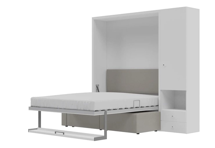 Диван Кровать-трансформер Smart (КД 1400+ШП), шкаф правый, левый подлокотник в Рязани - изображение 3