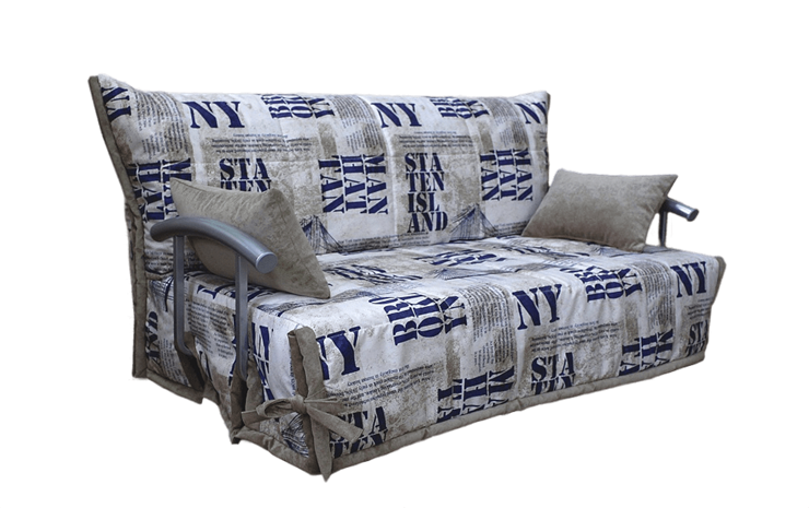 Прямой диван Аккордеон с боковинами, спальное место 1400 в Рязани - изображение 2