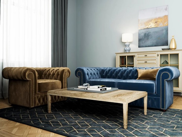 Прямой диван Честер 2,5М (седафлекс) в Рязани - изображение 11