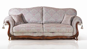 Прямой диван Лондон (4) четырехместный, механизм "Пума" (НПБ) в Рязани