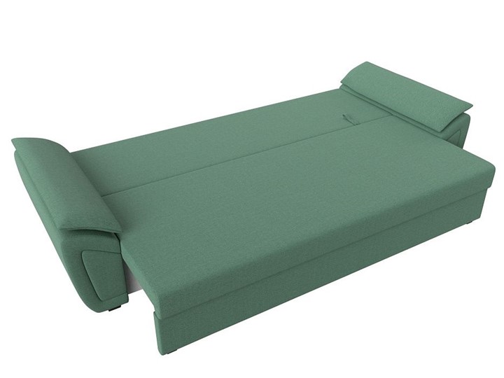 Прямой диван Нэстор Лайт, Амур зеленый (рогожка) в Рязани - изображение 2
