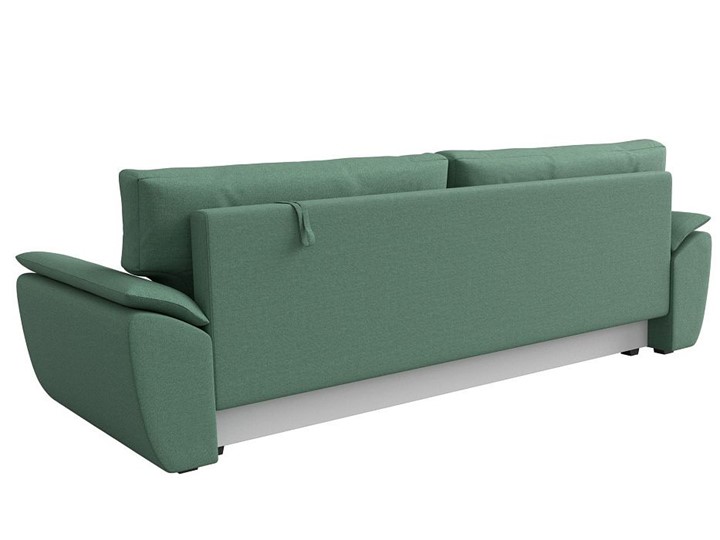 Прямой диван Нэстор Лайт, Амур зеленый (рогожка) в Рязани - изображение 3