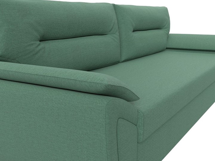 Прямой диван Нэстор Лайт, Амур зеленый (рогожка) в Рязани - изображение 5